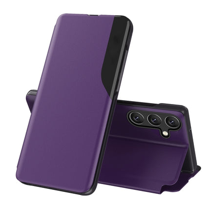 Attraction Flip Holder Leather Phone Case, For Samsung Galaxy S24 Ultra 5G, For Samsung Galaxy S24+ 5G, For Samsung Galaxy S24 5G, For Samsung Galaxy A15