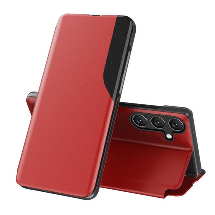 Attraction Flip Holder Leather Phone Case, For Galaxy S26+ 5G, For Galaxy S26 Ultra 5G, For Galaxy S26 5G, For Galaxy A27 5G