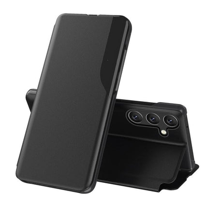 Attraction Flip Holder Leather Phone Case, For Galaxy S26+ 5G, For Galaxy S26 Ultra 5G, For Galaxy S26 5G, For Galaxy A27 5G