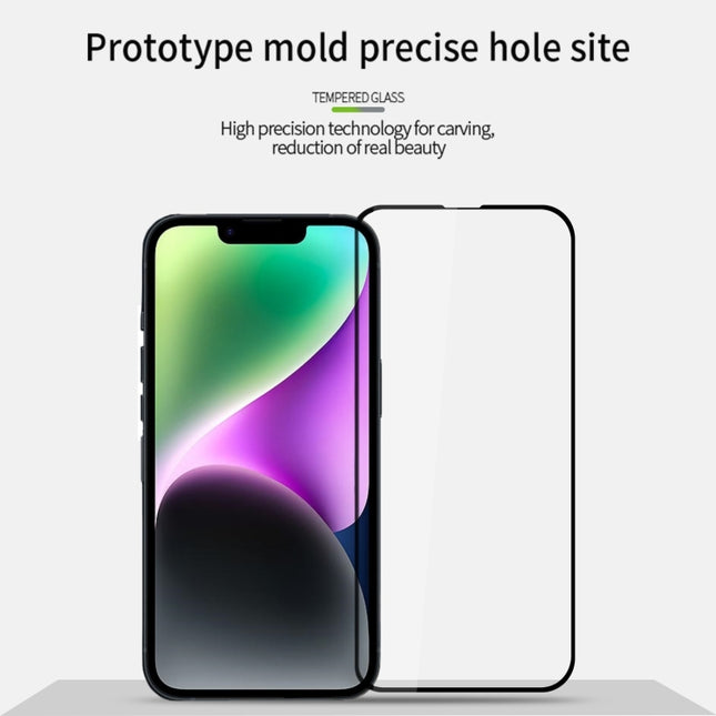 PINWUYO 9H 2.5D Full Screen Tempered Glass Film, For iPhone 17e / 16e, For iPhone 17 Pro Max, For iPhone 17 Pro, For iPhone 17, For iPhone Air, For iPhone 16 Pro Max, For iPhone 16 Pro, For iPhone 16 Plus, For iPhone 16, For iPhone 15 Pro Max          ...