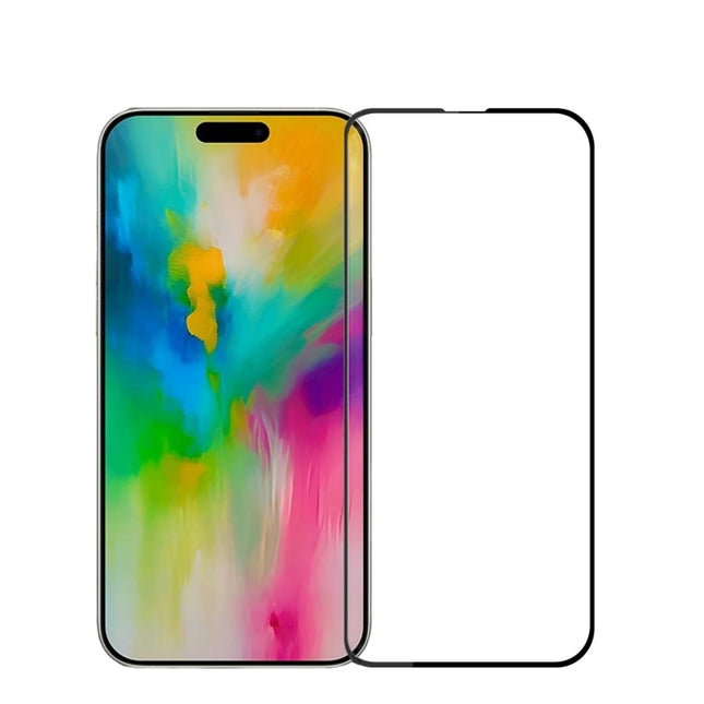 MOFI 9H 2.5D Full Screen Tempered Glass Film, For iPhone 17e / 16e, For iPhone 17 Pro Max, For iPhone 17 Pro, For iPhone 17, For iPhone  Air, For iPhone 16 Pro Max, For iPhone 16 Pro, For iPhone 16 Plus, For iPhone 16, For iPhone 15 Pro Max            ...