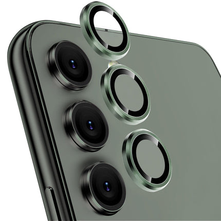 NORTHJO Camera Lens Protector Tempered Glass CD Vein Metal Ring Film, For Samsung Galaxy A24, For Samsung Galaxy A54 5G, For Samsung Galaxy S23 Ultra 5G, For Samsung Galaxy A14 / A34, For Samsung Galaxy S23 / S23+ 5G