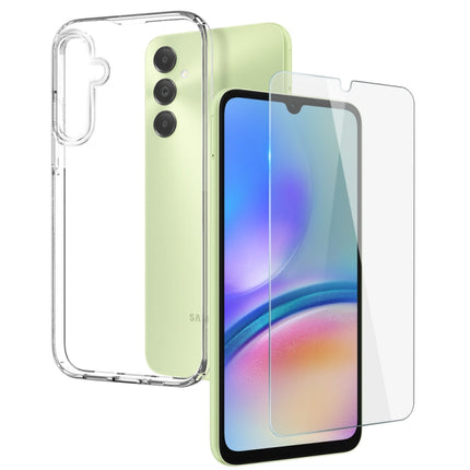 NORTHJO Transparent TPU Phone Case with Tempered Glass Film