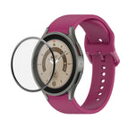 For Samsung Galaxy Watch5 Pro 45mm / Wine Red