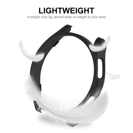 ENKAY Hat-Prince Electroplated Hard PC Case + 0.2mm 9H Glass Screen Protector, For Samsung Galaxy Watch6 Classic 47mm, For Samsung Galaxy Watch6 44mm, For Samsung Galaxy Watch6 40mm