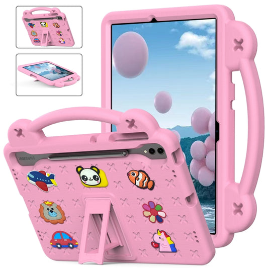 Handle Kickstand Children EVA Shockproof Tablet Case, For Samsung Galaxy Tab S9+ 12.4 X810, For Samsung Galaxy Tab S8+ 12.4 X800/X806, For Samsung Galaxy Tab S8 X700, For Samsung Galaxy S7 FE 12.4 T730 / T736, For Samsung Galaxy Tab S7 T870