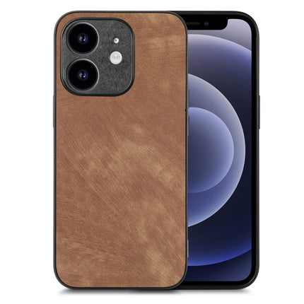 Vintage Leather PC Back Cover Phone Case, For iPhone 12 Pro, For iPhone 12 mini, For iPhone 11 Pro Max, For iPhone 11