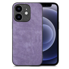 Vintage Leather PC Back Cover Phone Case