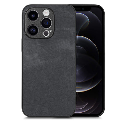 Vintage Leather PC Back Cover Phone Case, For iPhone 12 Pro, For iPhone 12 mini, For iPhone 11 Pro Max, For iPhone 11