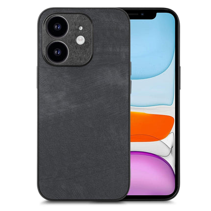 Vintage Leather PC Back Cover Phone Case, For iPhone 12 Pro, For iPhone 12 mini, For iPhone 11 Pro Max, For iPhone 11