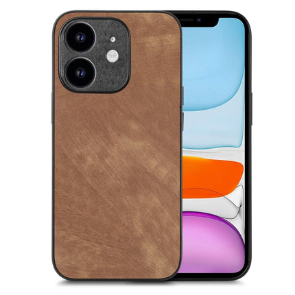Vintage Leather PC Back Cover Phone Case, For iPhone 12 Pro, For iPhone 12 mini, For iPhone 11 Pro Max, For iPhone 11