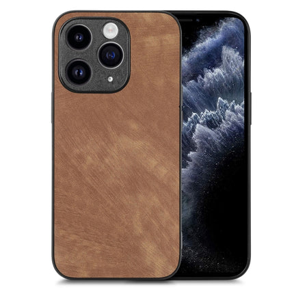 Vintage Leather PC Back Cover Phone Case, For iPhone 12 Pro, For iPhone 12 mini, For iPhone 11 Pro Max, For iPhone 11