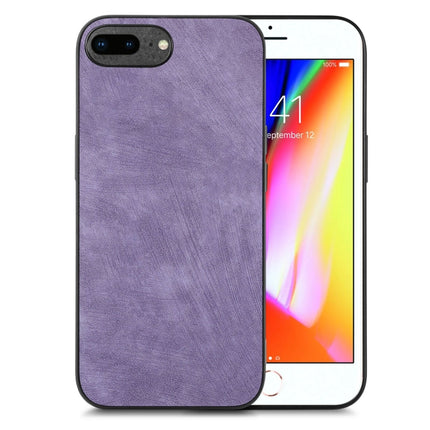 Vintage Leather PC Back Cover Phone Case, For iPhone 7 Plus / 8 Plus, For iPhone 6 Plus / 6s Plus, For iPhone 6 / 6s