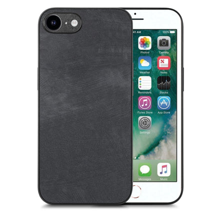Vintage Leather PC Back Cover Phone Case, For iPhone 7 Plus / 8 Plus, For iPhone 6 Plus / 6s Plus, For iPhone 6 / 6s