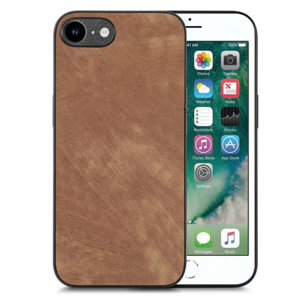 Vintage Leather PC Back Cover Phone Case, For iPhone 7 Plus / 8 Plus, For iPhone 6 Plus / 6s Plus, For iPhone 6 / 6s