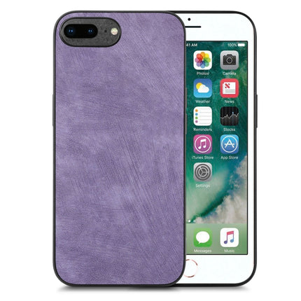 Vintage Leather PC Back Cover Phone Case, For iPhone 7 Plus / 8 Plus, For iPhone 6 Plus / 6s Plus, For iPhone 6 / 6s