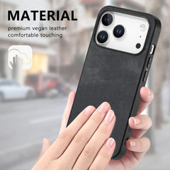 Vintage Leather PC Back Cover Phone Case