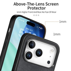 Vintage Leather PC Back Cover Phone Case