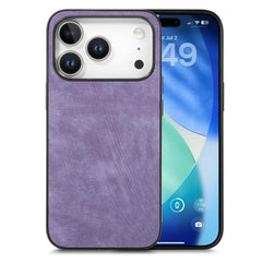 Vintage Leather PC Back Cover Phone Case