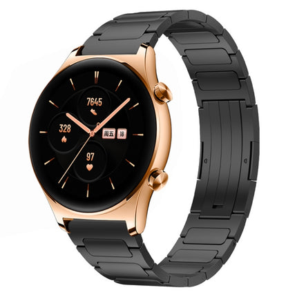 22mm I-Shaped Titanium Alloy Watch Band, For Honor Watch GS 3, For Huawei Watch GT3 46mm, For Huawei Watch GT Runner, For Huawei Watch 3 Pro, For Huawei Watch 3, For Huawei GT2 Pro, For Huawei GT2 46mm