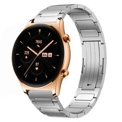22mm I-Shaped Titanium Alloy Watch Band, For Honor Watch GS 3, For Huawei Watch GT3 46mm, For Huawei Watch GT Runner, For Huawei Watch 3 Pro, For Huawei Watch 3, For Huawei GT2 Pro, For Huawei GT2 46mm