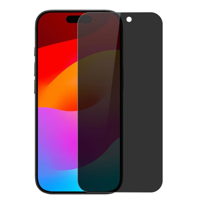 NORTHJO A++ 0.3mm 28 Degree Privacy Screen Tempered Glass Film, For iPhone 17e / 16e, For iPhone 17 Pro Max, For iPhone 17 Pro, For iPhone 17, For iPhone Air, For iPhone 16 Pro Max, For iPhone 16 Pro, For iPhone 16 Plus, For iPhone 16                  ...
