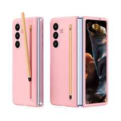 Skinfeel Shockproof Phone Case, No Pen, For Samsung Galaxy Z Fold7 5G, For Samsung Galaxy Z Fold6, For Samsung Galaxy Z Fold5 5G, For Samsung Galaxy Z Fold4