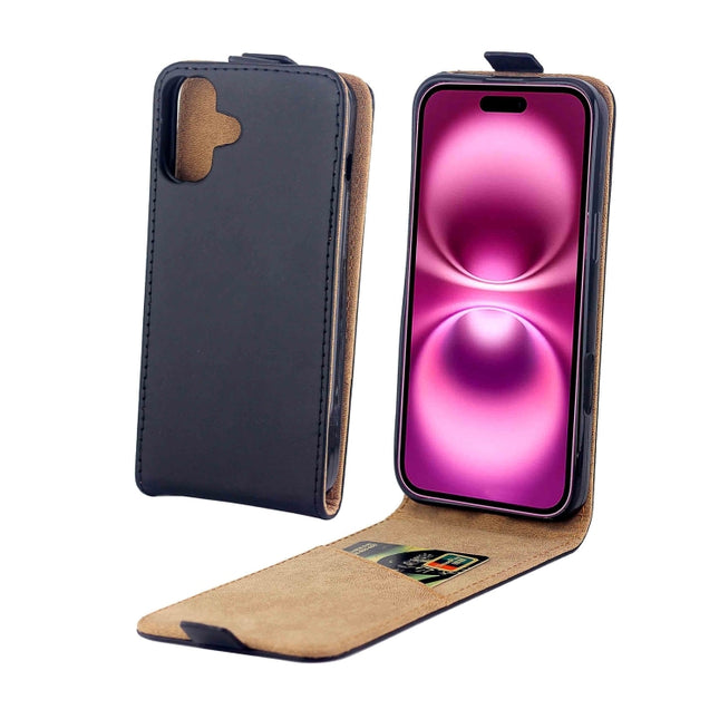 Vertical Flip Leather Phone Case with Card Slot, For iPhone 17e / 16e, For iPhone 17 Pro Max, For iPhone 17 Pro, For iPhone  17, For iPhone Air, For iPhone 16 Pro Max, For iPhone 16 Pro, For iPhone 16 Plus, For iPhone 16, For iPhone 15 Pro Max         ...