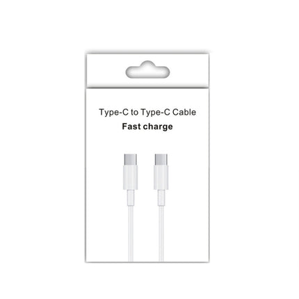 XJ-97 60W 3A USB-C / Type-C to Type-C Fast Charging Data Cable, 0.3m, 0.5m, 1m, 2m