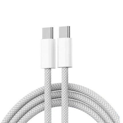 XJ-99 2pcs 1m 60W USB-C / Type-C to Type-C Fast Charging Data Cable for, 60W (2pcs)
