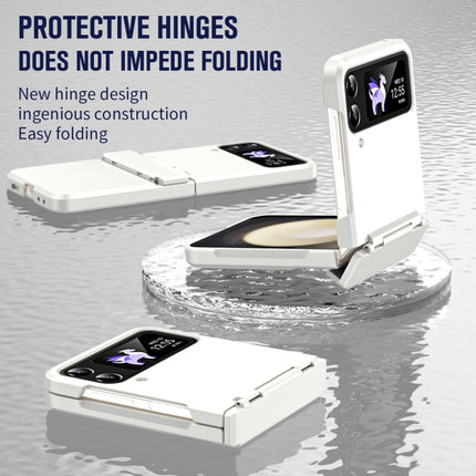 Diamond Case-film Integral Hinge Shockproof Phone Case, For Galaxy Z Flip4, For Galaxy Z Flip3
