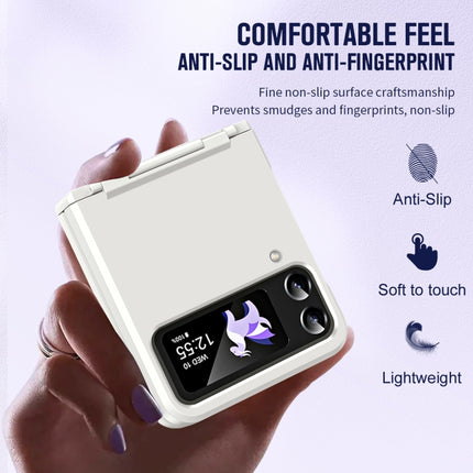 Diamond Case-film Integral Hinge Shockproof Phone Case, For Galaxy Z Flip4, For Galaxy Z Flip3