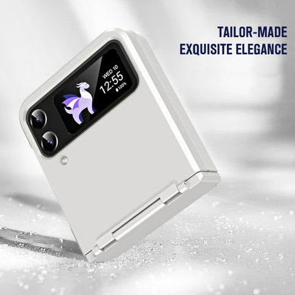 Diamond Case-film Integral Hinge Shockproof Phone Case, For Galaxy Z Flip4, For Galaxy Z Flip3