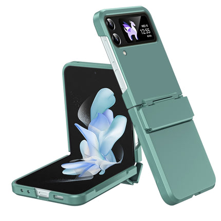 Diamond Case-film Integral Hinge Shockproof Phone Case, For Galaxy Z Flip4, For Galaxy Z Flip3