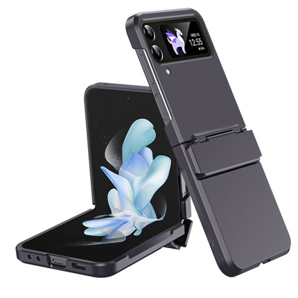 Diamond Case-film Integral Hinge Shockproof Phone Case, For Galaxy Z Flip4, For Galaxy Z Flip3