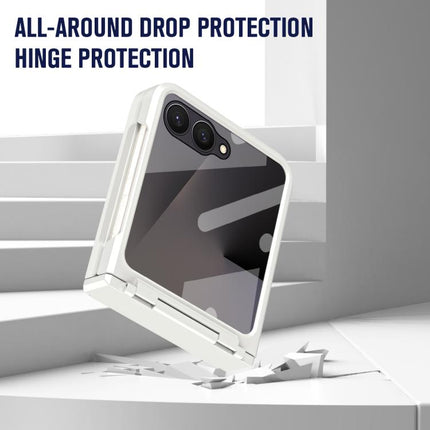 Diamond Case-film Integral Hinge Shockproof Phone Case, For Galaxy Z Flip8 5G, For Galaxy Z Flip7 FE / Flip6, For Galaxy Z Flip7 5G, For Galaxy Z Flip5 5G