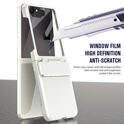 Diamond Case-film Integral Hinge Shockproof Phone Case, For Galaxy Z Flip8 5G, For Galaxy Z Flip7 FE / Flip6, For Galaxy Z Flip7 5G, For Galaxy Z Flip5 5G