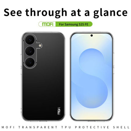 MOFI Ming Series Ultra-thin TPU Phone Case, For Samsung Galaxy S25 FE 5G, For Samsung Galaxy A07 4G, For Samsung Galaxy M56 5G, For Samsung Galaxy M16 5G, For Samsung Galaxy M06 / F06, For Samsung Galaxy S25 Edge 5G, For Samsung Galaxy A06 5G          ...