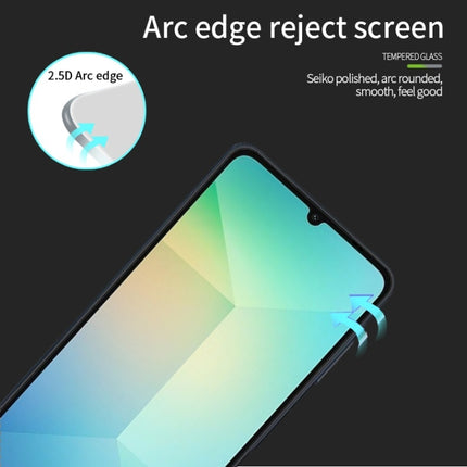 PINWUYO 9H 2.5D Full Screen Tempered Glass Film, For Galaxy M55, For Galaxy S24+ 5G, For Galaxy S24 5G, For Galaxy A15, For Galaxy A05, For Galaxy A05s, For Galaxy A17 / A16 / A26, For Galaxy A35 / A55