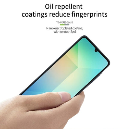 PINWUYO 9H 2.5D Full Screen Tempered Glass Film, For Galaxy M55, For Galaxy S24+ 5G, For Galaxy S24 5G, For Galaxy A15, For Galaxy A05, For Galaxy A05s, For Galaxy A17 / A16 / A26, For Galaxy A35 / A55