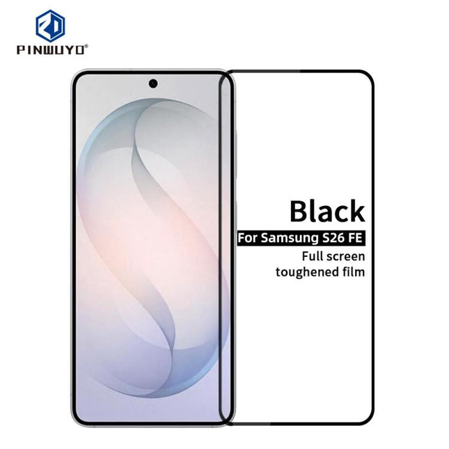 PINWUYO 9H 2.5D Full Screen Tempered Glass Film, For Galaxy S26 FE 5G, For Galaxy M17e, For Galaxy S26+ 5G Unlock, For Galaxy S26 Ultra 5G Unlock, For Galaxy S26 5G Unlock, For Galaxy A37 5G, For Galaxy A57 5G, For Galaxy A27 5G, For Galaxy S25 FE 5G  ...