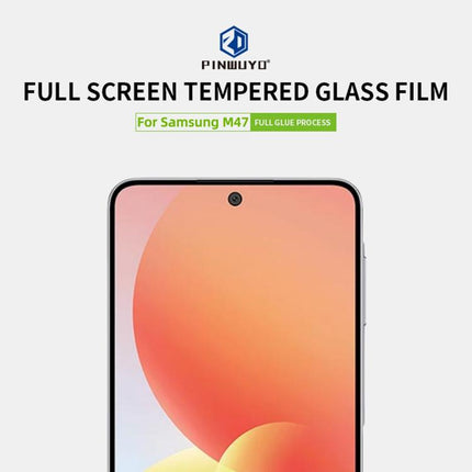 PINWUYO 9H 2.5D Full Screen Tempered Glass Film, For Galaxy S26 FE 5G, For Galaxy M17e, For Galaxy S26+ 5G Unlock, For Galaxy S26 Ultra 5G Unlock, For Galaxy S26 5G Unlock, For Galaxy A37 5G, For Galaxy A57 5G, For Galaxy A27 5G, For Galaxy S25 FE 5G  ...