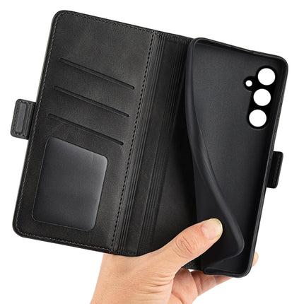 Dual-side Magnetic Buckle Horizontal Flip Leather Phone Case, For Samsung Galaxy A15, For Samsung Galaxy A05, For Samsung Galaxy A05s, For Samsung Galaxy M36 5G / F36 5G