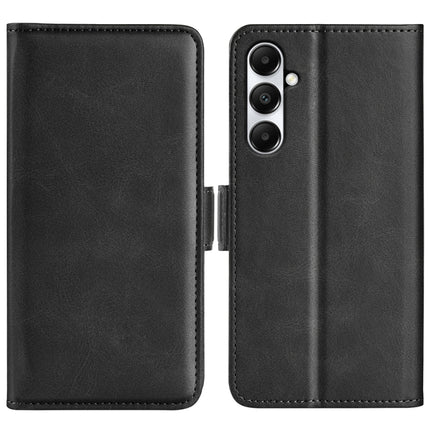 Dual-side Magnetic Buckle Horizontal Flip Leather Phone Case, For Samsung Galaxy A15, For Samsung Galaxy A05, For Samsung Galaxy A05s, For Samsung Galaxy M36 5G / F36 5G