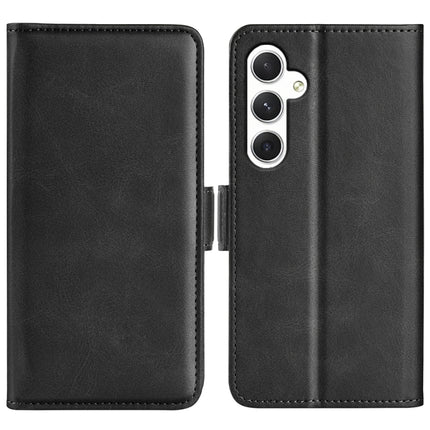 Dual-side Magnetic Buckle Horizontal Flip Leather Phone Case, For Samsung Galaxy A35, For Samsung Galaxy S24 Ultra 5G, For Samsung Galaxy S24+ 5G, For Samsung Galaxy S24 5G