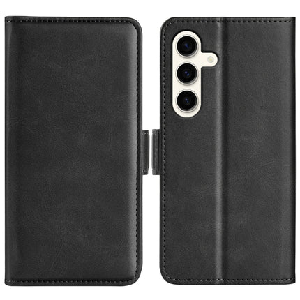 Dual-side Magnetic Buckle Horizontal Flip Leather Phone Case, For Samsung Galaxy A35, For Samsung Galaxy S24 Ultra 5G, For Samsung Galaxy S24+ 5G, For Samsung Galaxy S24 5G