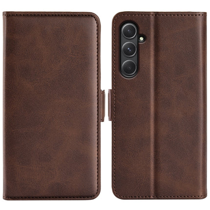 Dual-side Magnetic Buckle Horizontal Flip Leather Phone Case, For Samsung Galaxy Xcover 7 Pro, For Samsung Galaxy M55 5G, For Samsung Galaxy M15 5G, For Samsung Galaxy A55