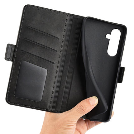 Dual-side Magnetic Buckle Horizontal Flip Leather Phone Case, For Samsung Galaxy A35, For Samsung Galaxy S24 Ultra 5G, For Samsung Galaxy S24+ 5G, For Samsung Galaxy S24 5G