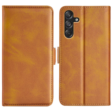 Dual-side Magnetic Buckle Horizontal Flip Leather Phone Case, For Samsung Galaxy Xcover 7 Pro, For Samsung Galaxy M55 5G, For Samsung Galaxy M15 5G, For Samsung Galaxy A55
