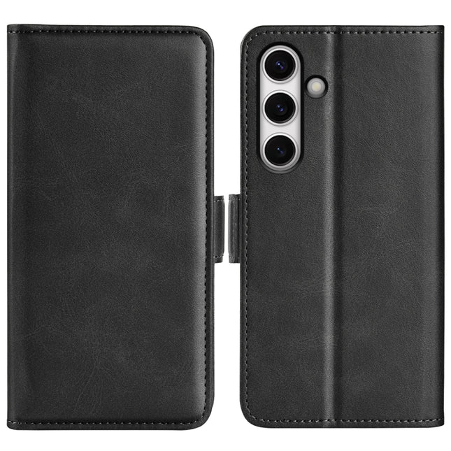 Dual-side Magnetic Buckle Horizontal Flip Leather Phone Case, For Samsung Galaxy S25+ 5G, For Samsung Galaxy S25 Ultra 5G, For Samsung Galaxy A16, For Samsung Galaxy S24 FE 5G